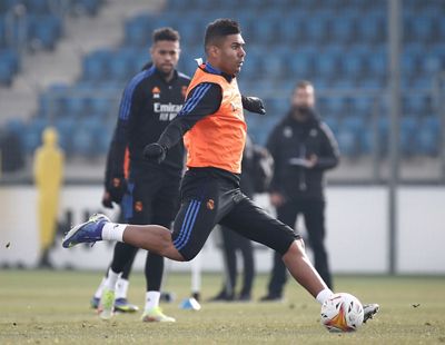 entrenamiento del real madrid