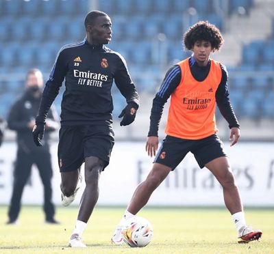 entrenamiento del real madrid