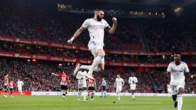 Así marcó Benzema el 0-1: derechazo y rosca perfecta