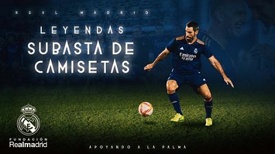 #SomosLaPalma: subasta de camisetas del partido de leyendas entre Tenerife y Real Madrid