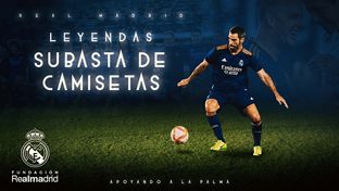 #SomosLaPalma: subasta de camisetas del partido de leyendas entre Tenerife y Real Madrid