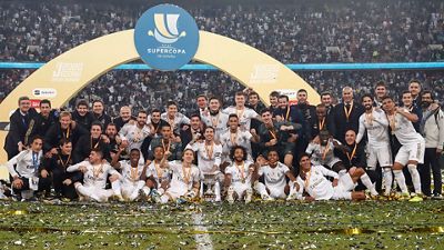 Second anniversary of club's 11th Spanish Super Cup triumph