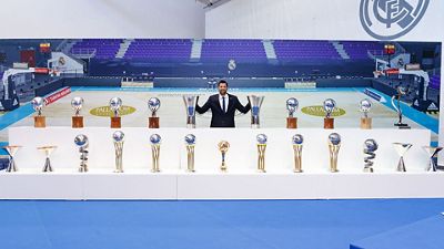 Tribute to Felipe Reyes in the Clásico
