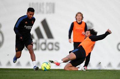 entrenamiento del real madrid