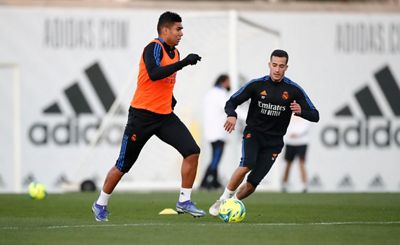entrenamiento del real madrid