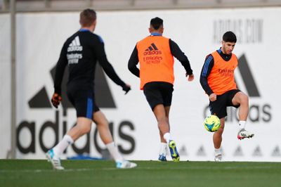 entrenamiento del real madrid
