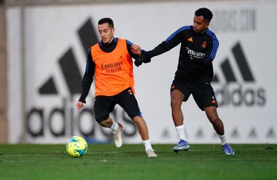 entrenamiento del real madrid