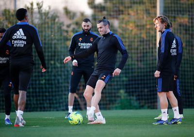 entrenamiento del real madrid