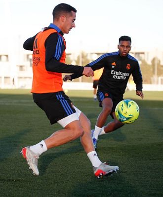 entrenamiento del real madrid
