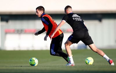 entrenamiento del real madrid