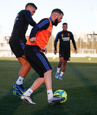 entrenamiento del real madrid