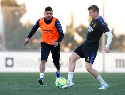 entrenamiento del real madrid