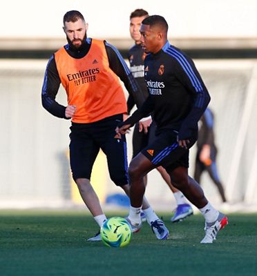 entrenamiento del real madrid