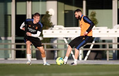 entrenamiento del real madrid