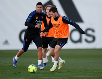 entrenamiento del real madrid