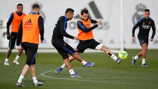Dernier entraînement avant le déplacement à Getafe