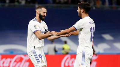 Once inicial del Real Madrid ante el Getafe