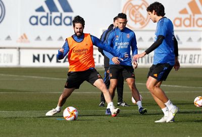 entrenamiento del real madrid