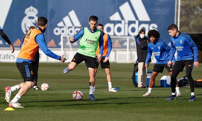 entrenamiento del real madrid