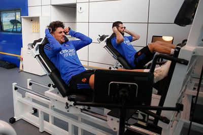 entrenamiento del real madrid