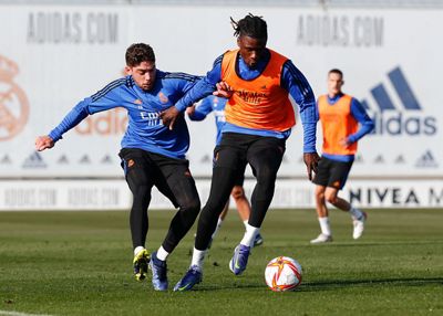 entrenamiento del real madrid