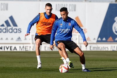 entrenamiento del real madrid
