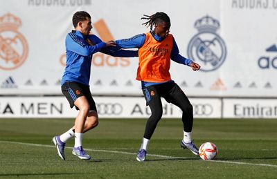entrenamiento del real madrid