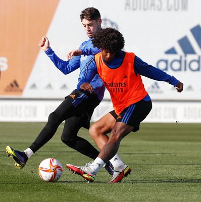 entrenamiento del real madrid