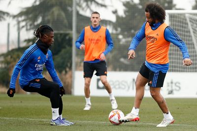 entrenamiento del real madrid