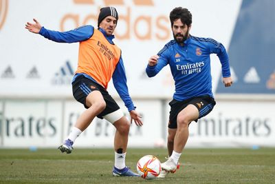 entrenamiento del real madrid