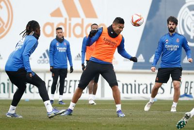 entrenamiento del real madrid