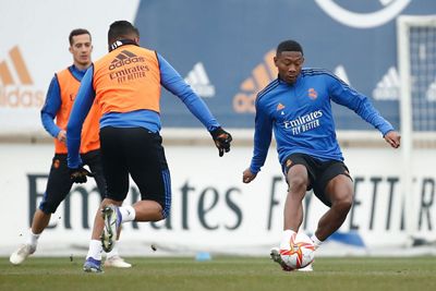 entrenamiento del real madrid