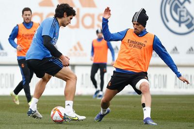 entrenamiento del real madrid