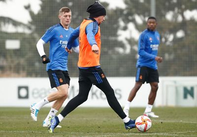 entrenamiento del real madrid