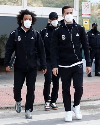 llegada del real madrid a alicante