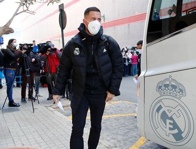 llegada del real madrid a alicante