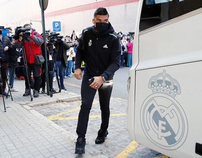llegada del real madrid a alicante