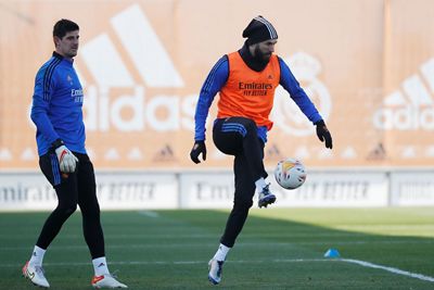 entrenamiento del real madrid