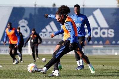 entrenamiento del real madrid