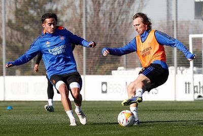 entrenamiento del real madrid