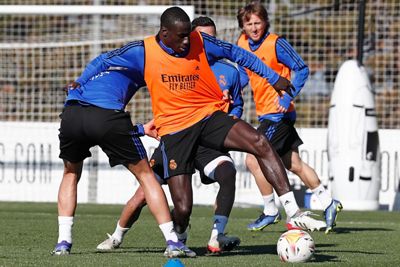 entrenamiento del real madrid