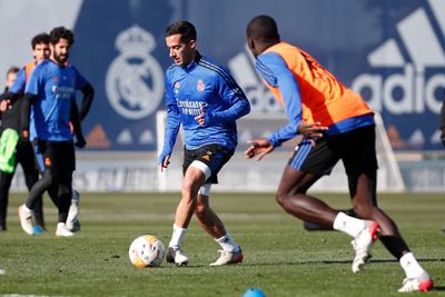 entrenamiento del real madrid