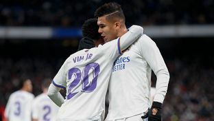 Primer partido del año en el Santiago Bernabéu