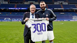 Benzema supera os 300 golos com o Real Madrid