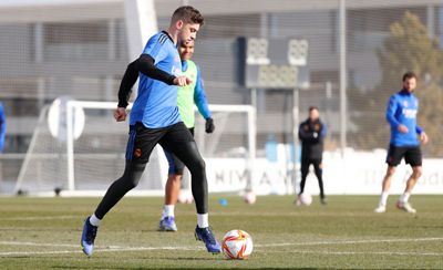 entrenamiento del real madrid