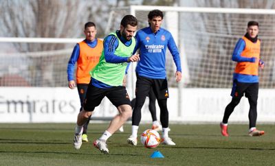 entrenamiento del real madrid