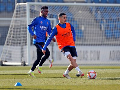 entrenamiento del real madrid