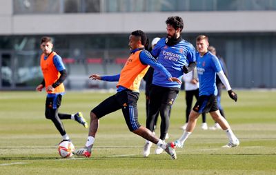 entrenamiento del real madrid