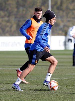 entrenamiento del real madrid