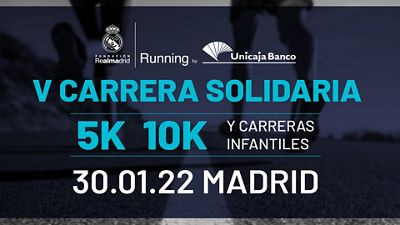 La Fundación Real Madrid presenta su V Carrera Solidaria by Unicaja Banco
